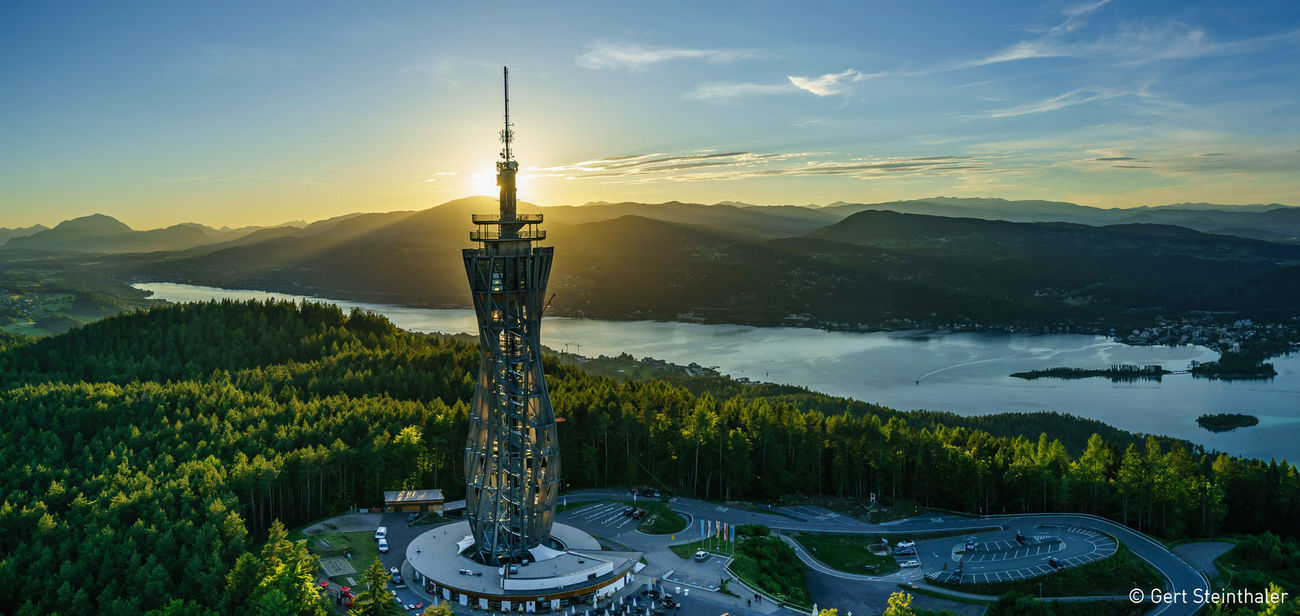 Pyramidenkogel Wörthersee ETHERMA Dachrinnenheizung